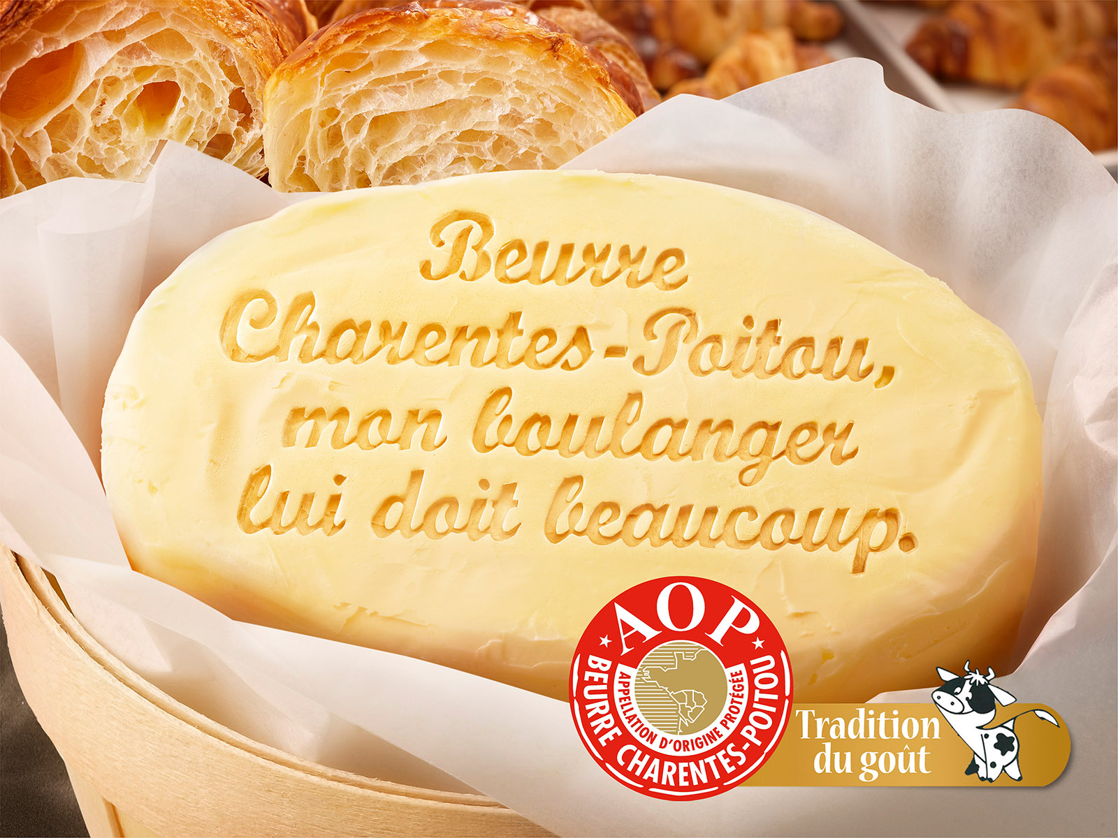 Campagne publicitaire Beurre AOP Charentes Poitou - Agence Australie