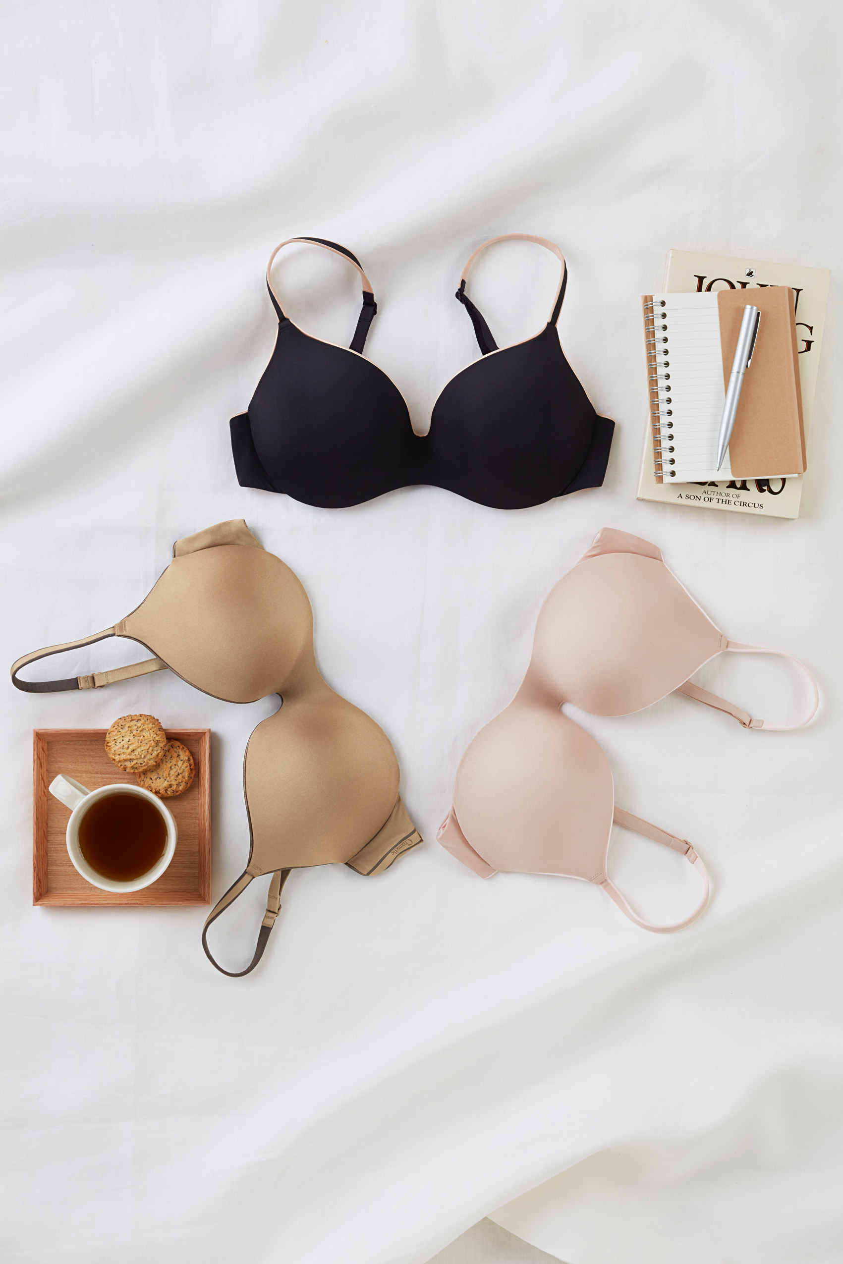 Chantelle - composition flat lay lingerie