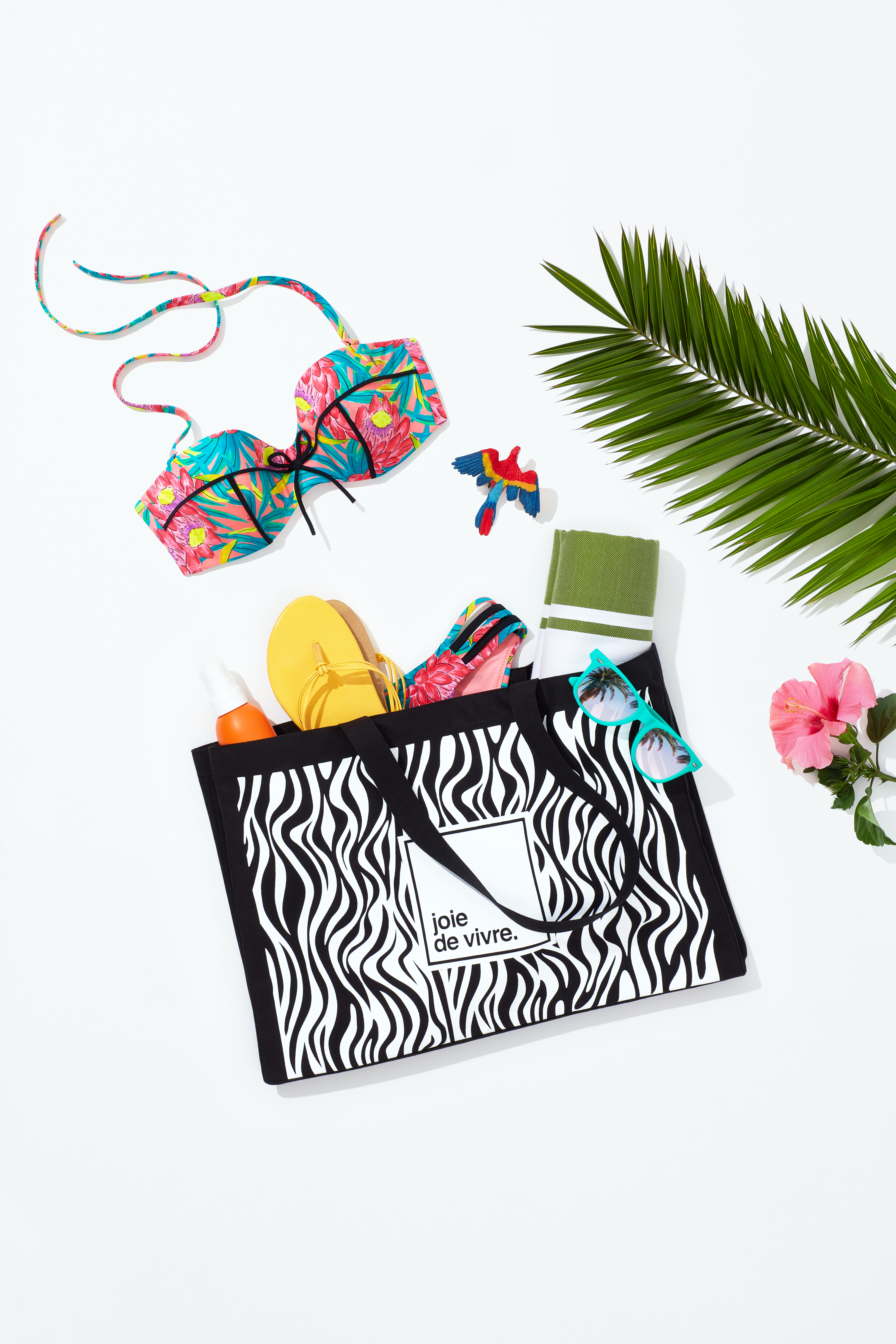 Chantelle - Orcanta composition accessoires de plage